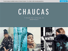 Tablet Screenshot of chaucas.com